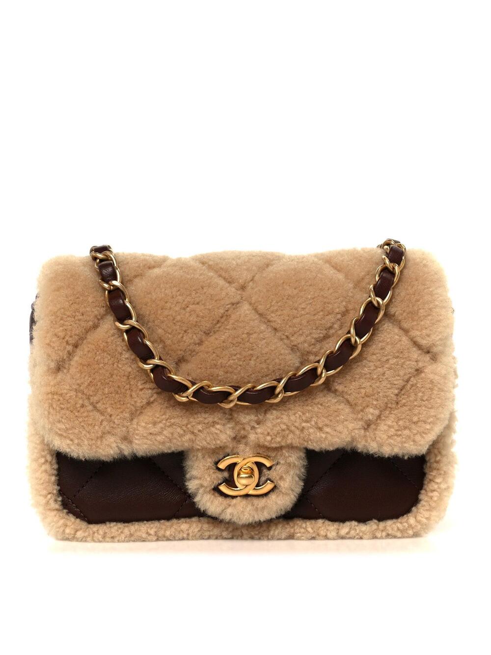 Chanel Shearling Lambskin Quilted Mini #296785C68B